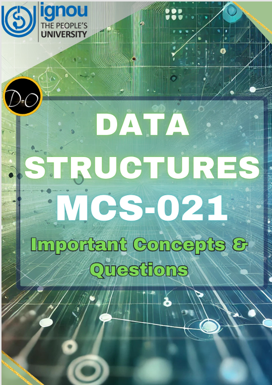 MCS-021 Important Concepts & Questions PDF