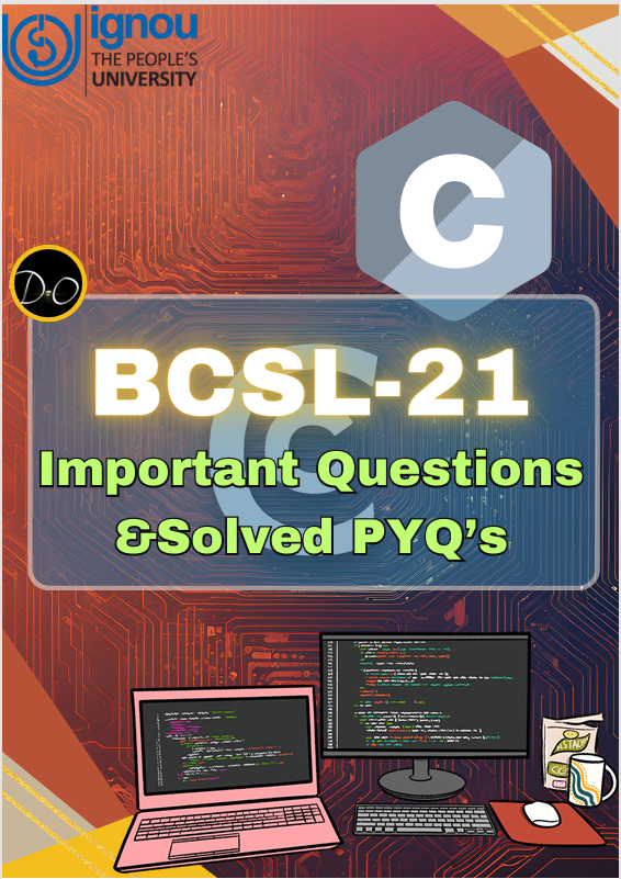 BCSL-021 Practical Exam Guide Book