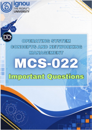 MCS022 Important Concepts & Questions PDF Notes