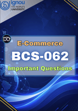 BCS062 Important Concepts & Questions PDF Notes
