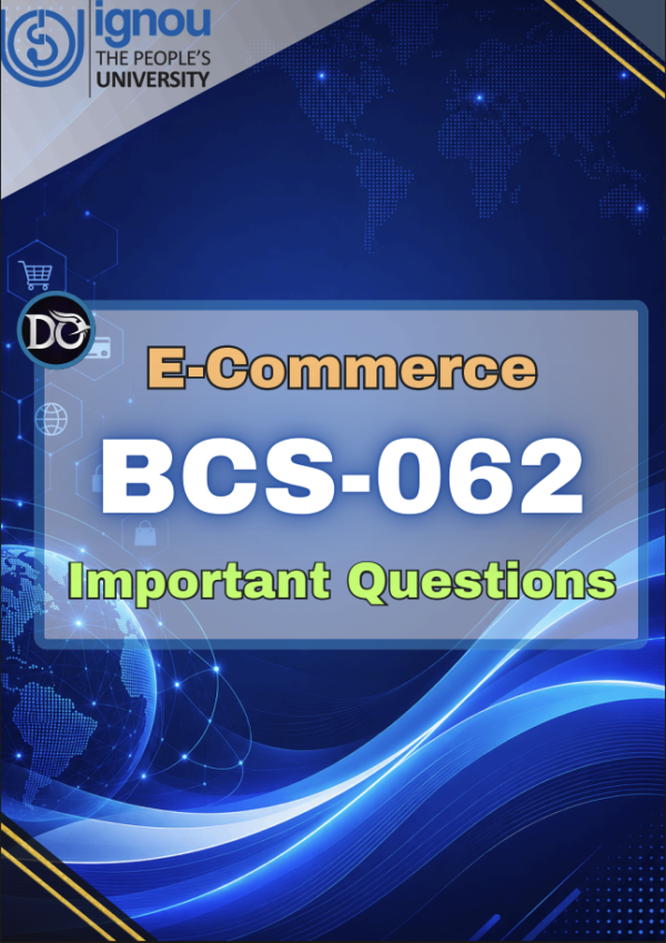 BCS062 Important Concepts & Questions PDF Notes